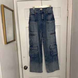 Alice + Olivia Blue Denim Jeans